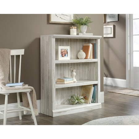 Sauder 3 Shelf Bookcase Wp , Two adjustable shelves for flexible storage options 426427